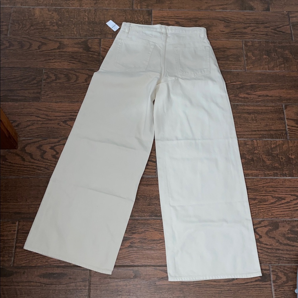 Gap baggy Mid Rise UltraSoft Baggy wide leg Jeans, new with tags size 26 - Picture 5 of 8